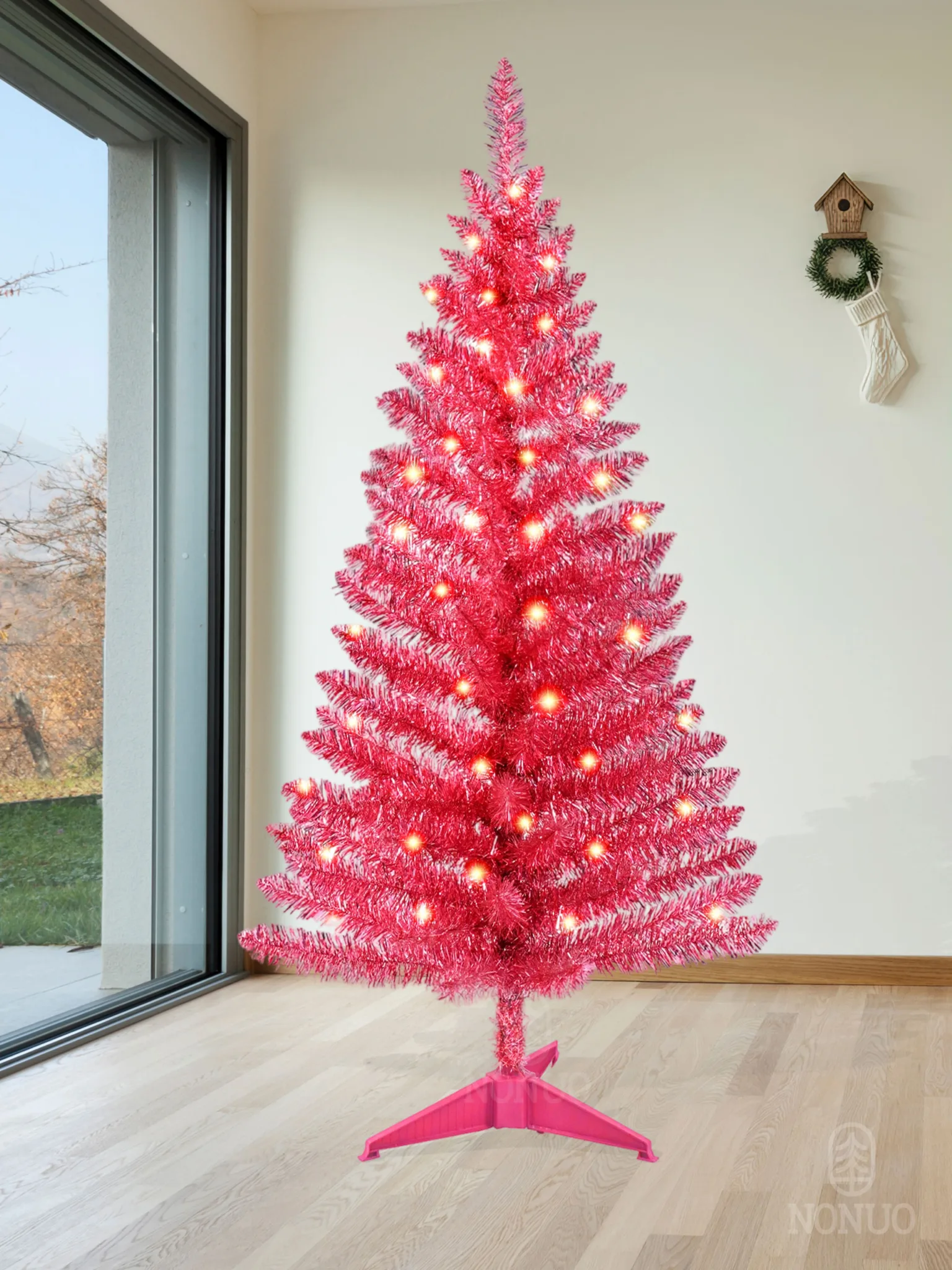 NONUO-Artificial-Christmas-Tree-BCN-RTL-SY, NONUO artificial Christmas tree, realistic holiday decoration tree