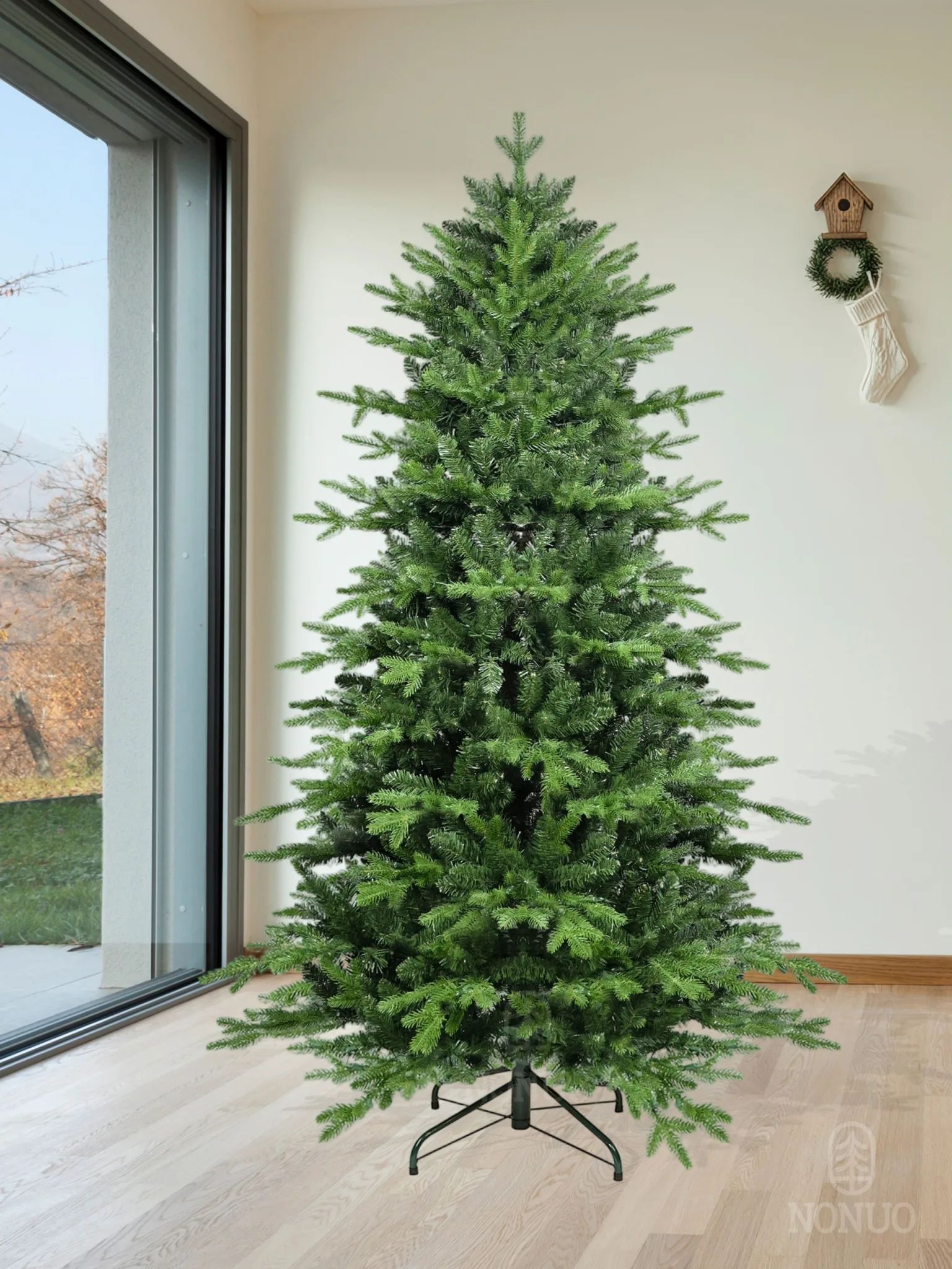 NONUO-Artificial-Christmas-Tree-BFU-T-L-SY, NONUO artificial Christmas tree, realistic holiday decoration tree