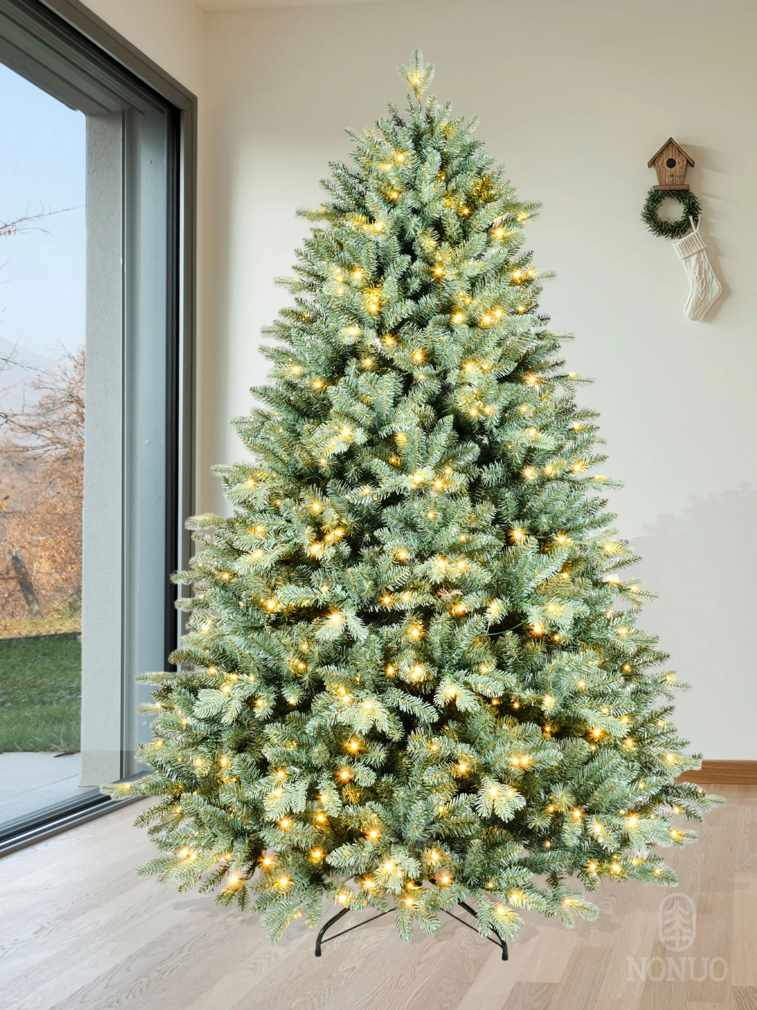 NONUO-Artificial-Christmas-Tree-NEW-T-L-SY, NONUO artificial Christmas tree, realistic holiday decoration tree