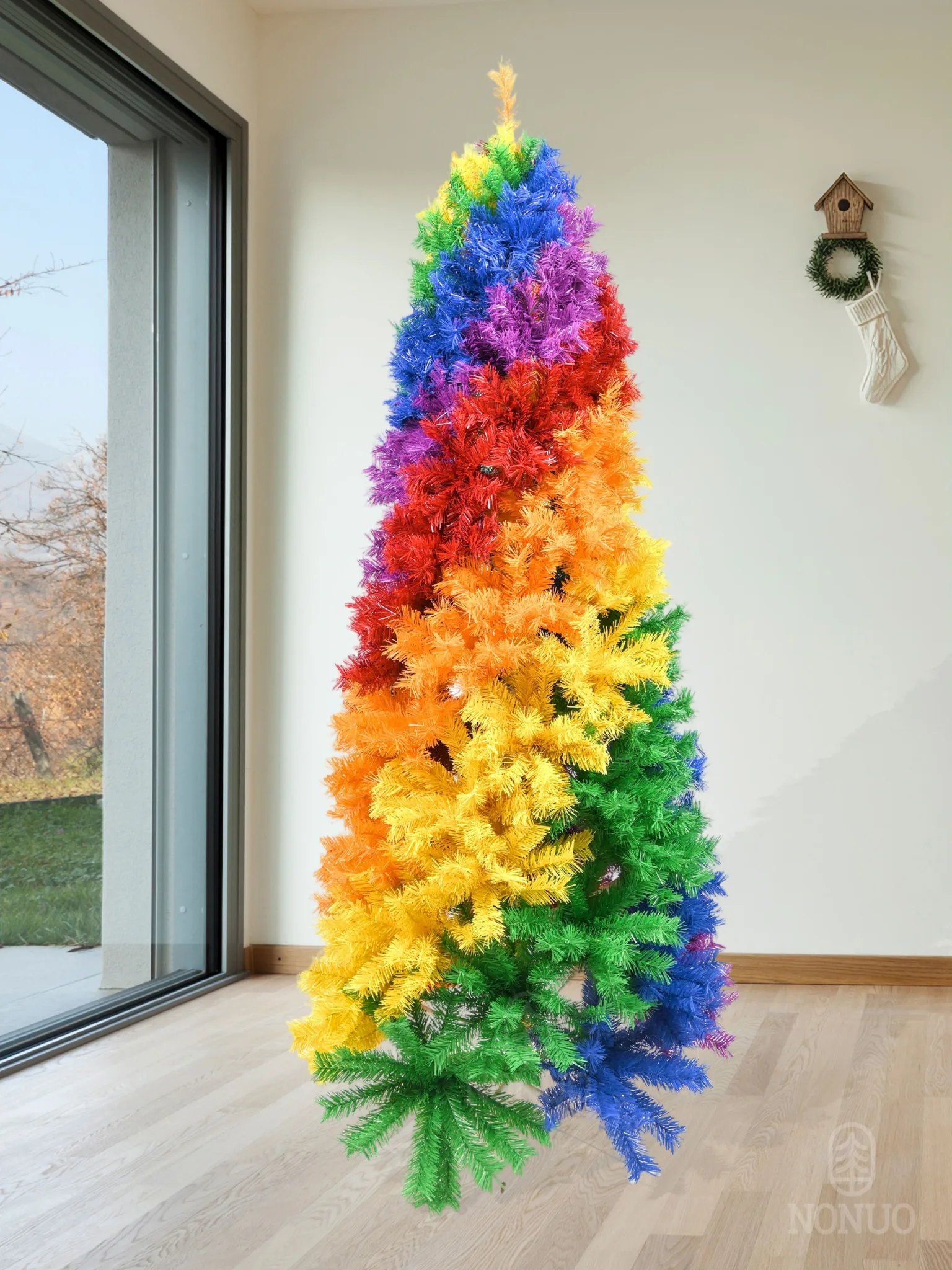 NONUO-Artificial-Christmas-Tree-XHJ-T-SY, NONUO artificial Christmas tree, realistic holiday decoration tree