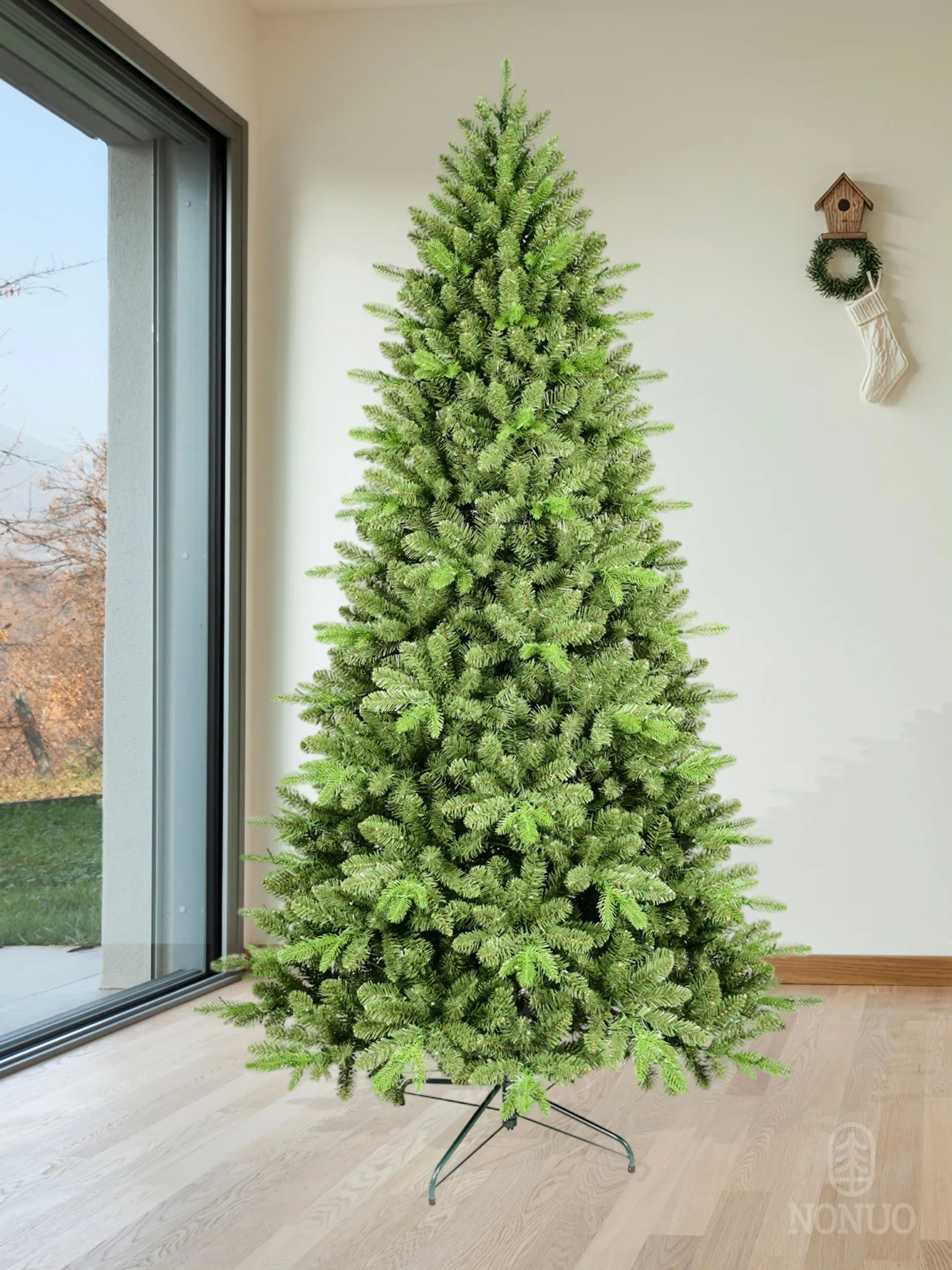 NONUO-Artificial-Christmas-Tree-YAA-T-SY, NONUO artificial Christmas tree, realistic holiday decoration tree