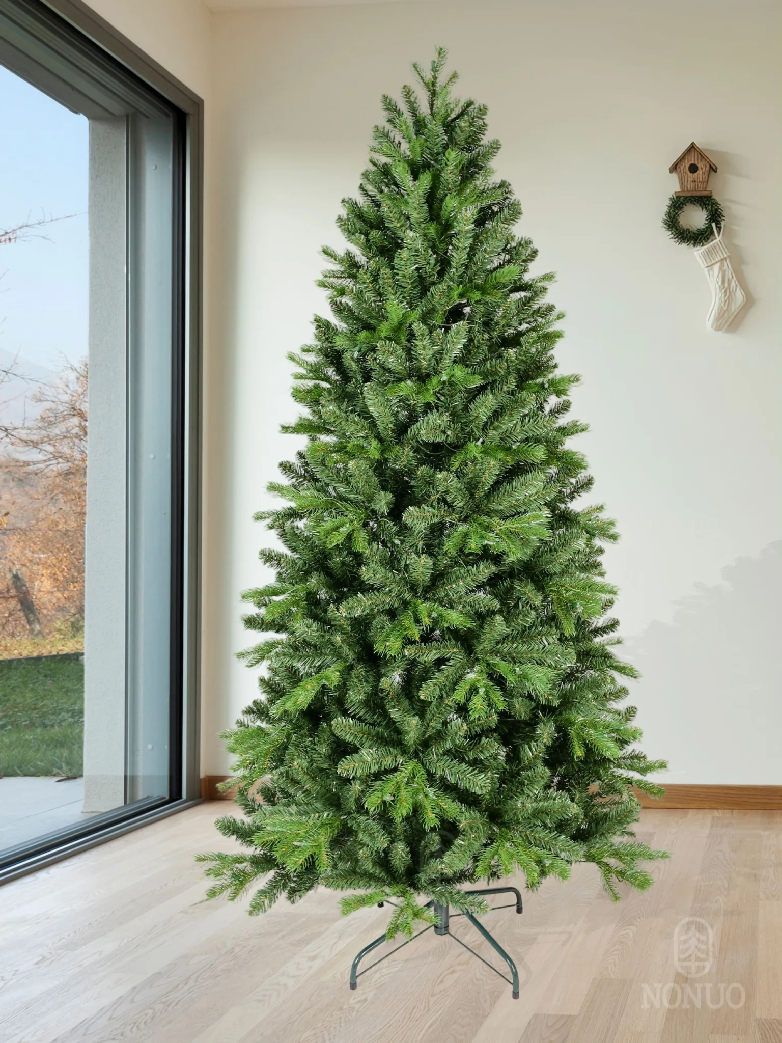 NONUO-Artificial-Christmas-Tree-BFS-T-L-SY, NONUO artificial Christmas tree, realistic holiday decoration tree