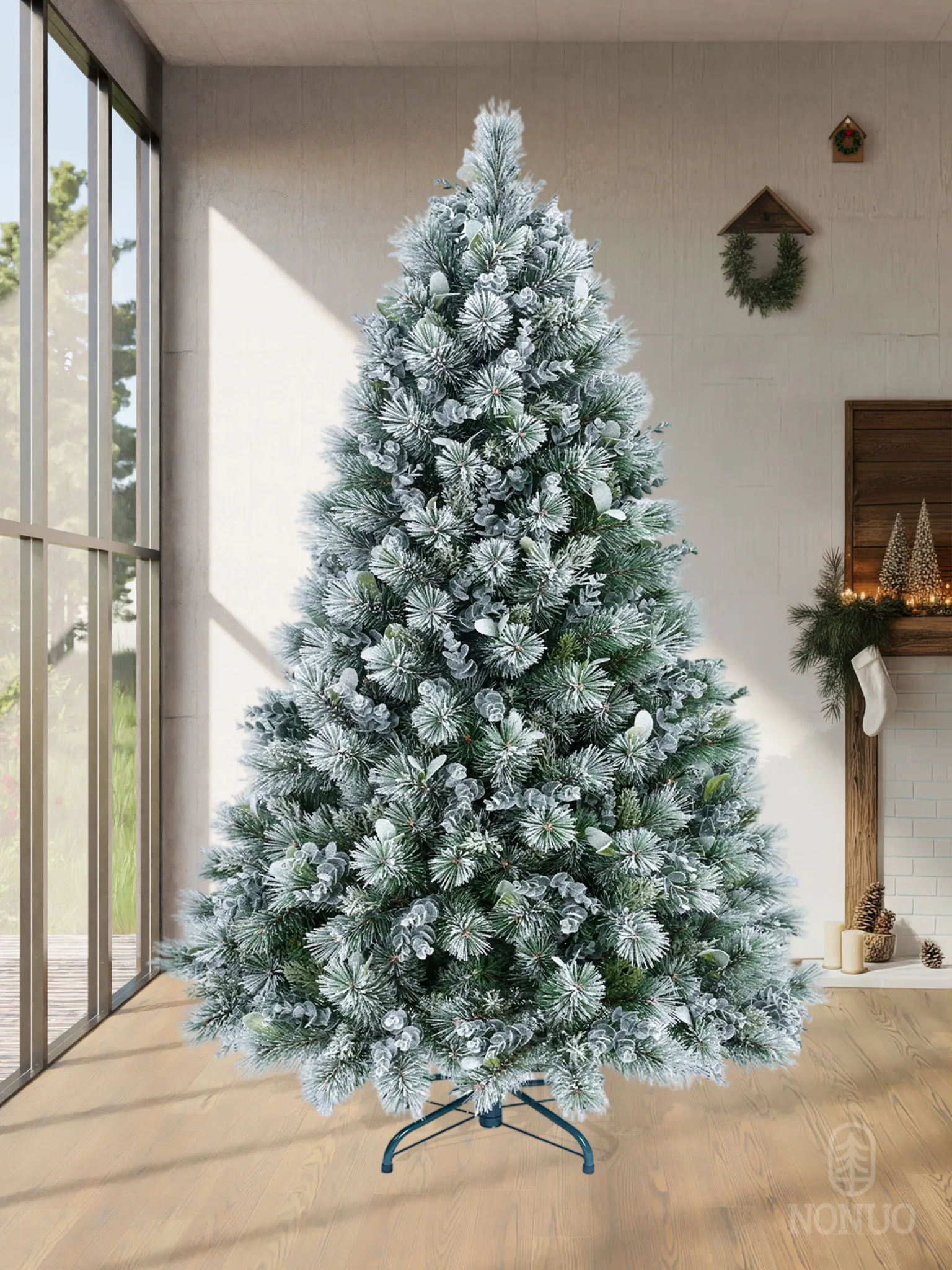 NONUO-Artificial-Christmas-Tree-CMC-TF-L-SY, NONUO artificial Christmas tree, realistic holiday decoration tree