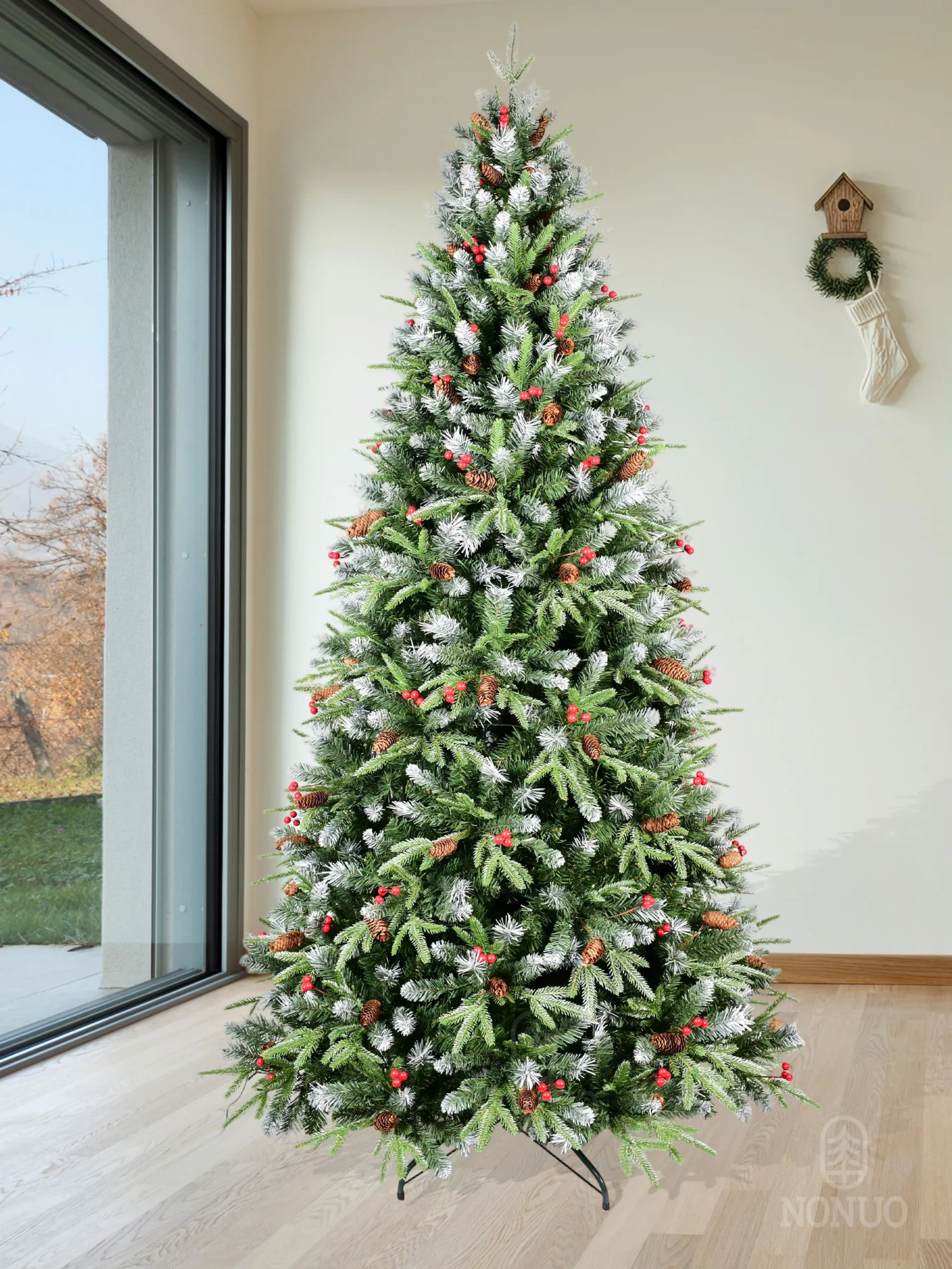 NONUO-Artificial-Christmas-Tree-KF-TS-L-SY, NONUO artificial Christmas tree, realistic holiday decoration tree