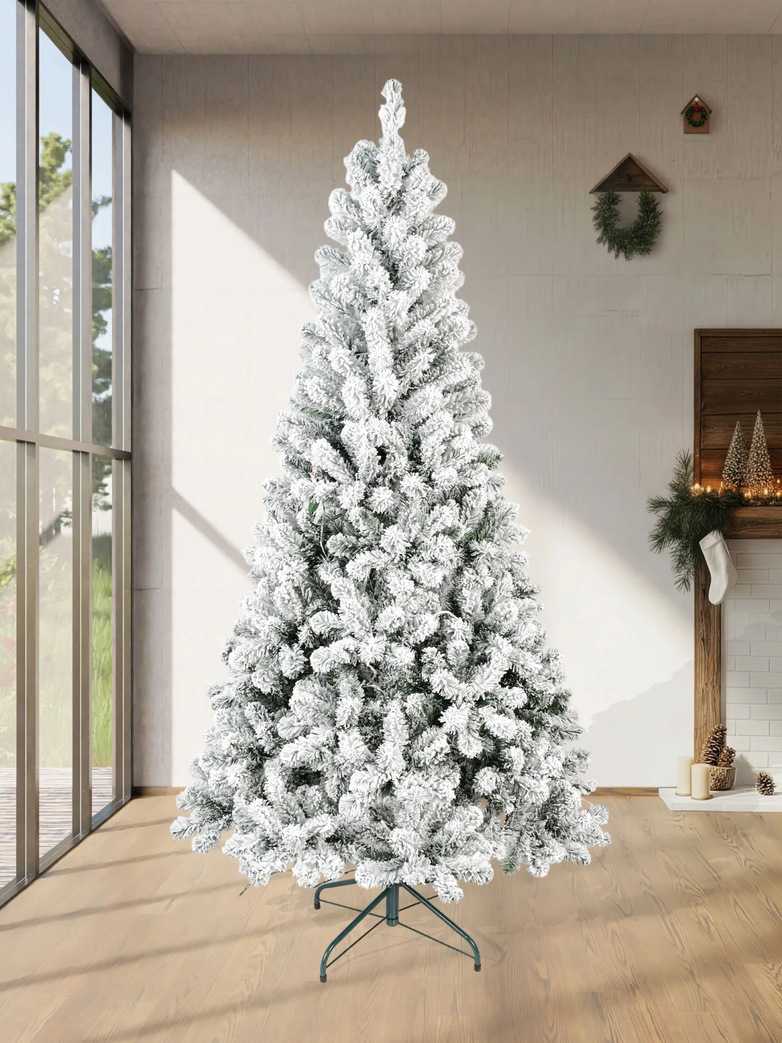 NONUO-Artificial-Christmas-Tree-THT-TS-L, NONUO artificial Christmas tree, realistic holiday decoration tree
