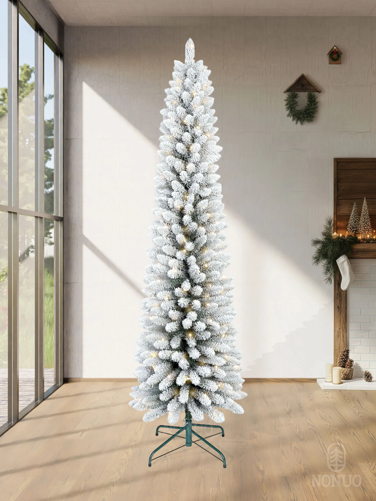 NONUO-Artificial-Christmas-Tree-XLL-TW-L-SY, NONUO artificial Christmas tree, realistic holiday decoration tree